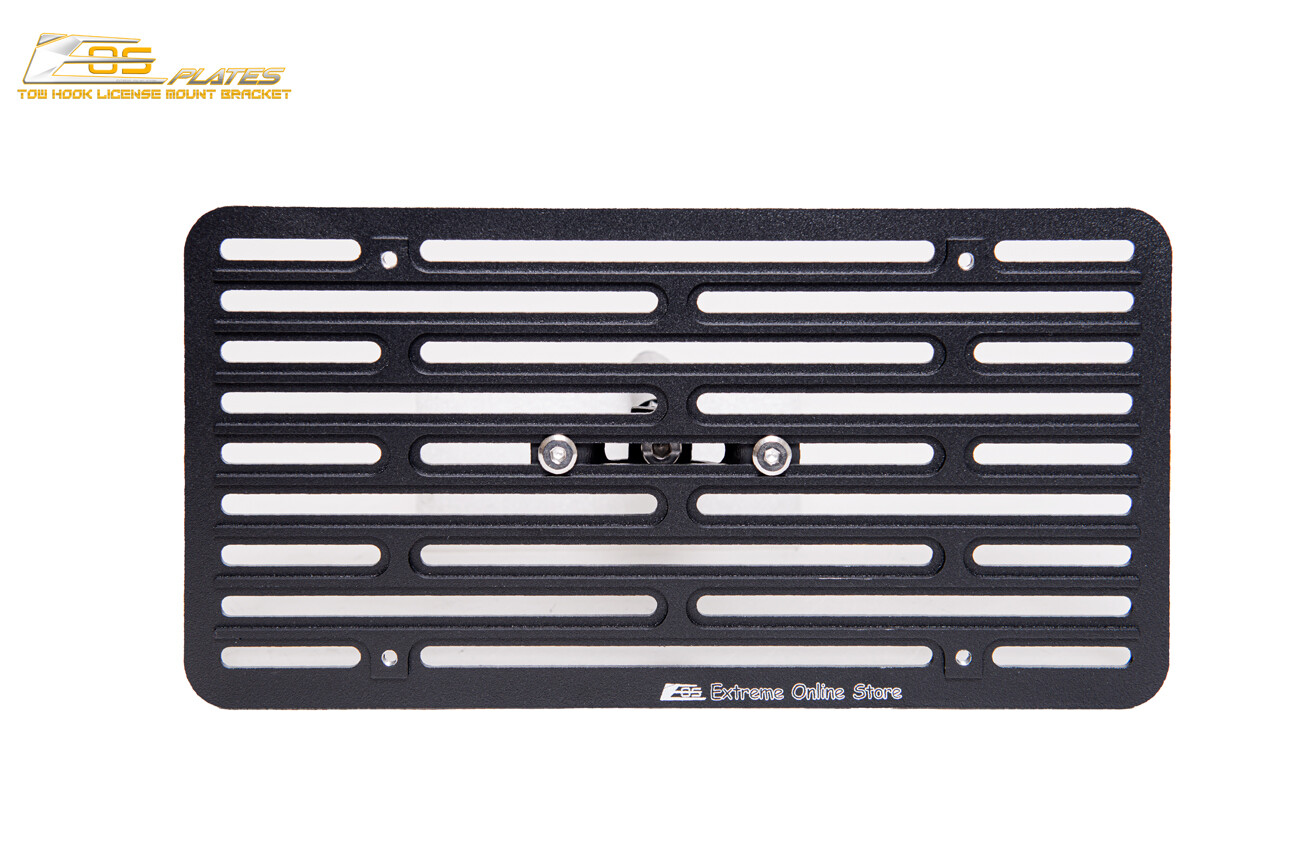 EOS Plate Full Size Front TowHook License Bracket For 15-18 Ferrari California T