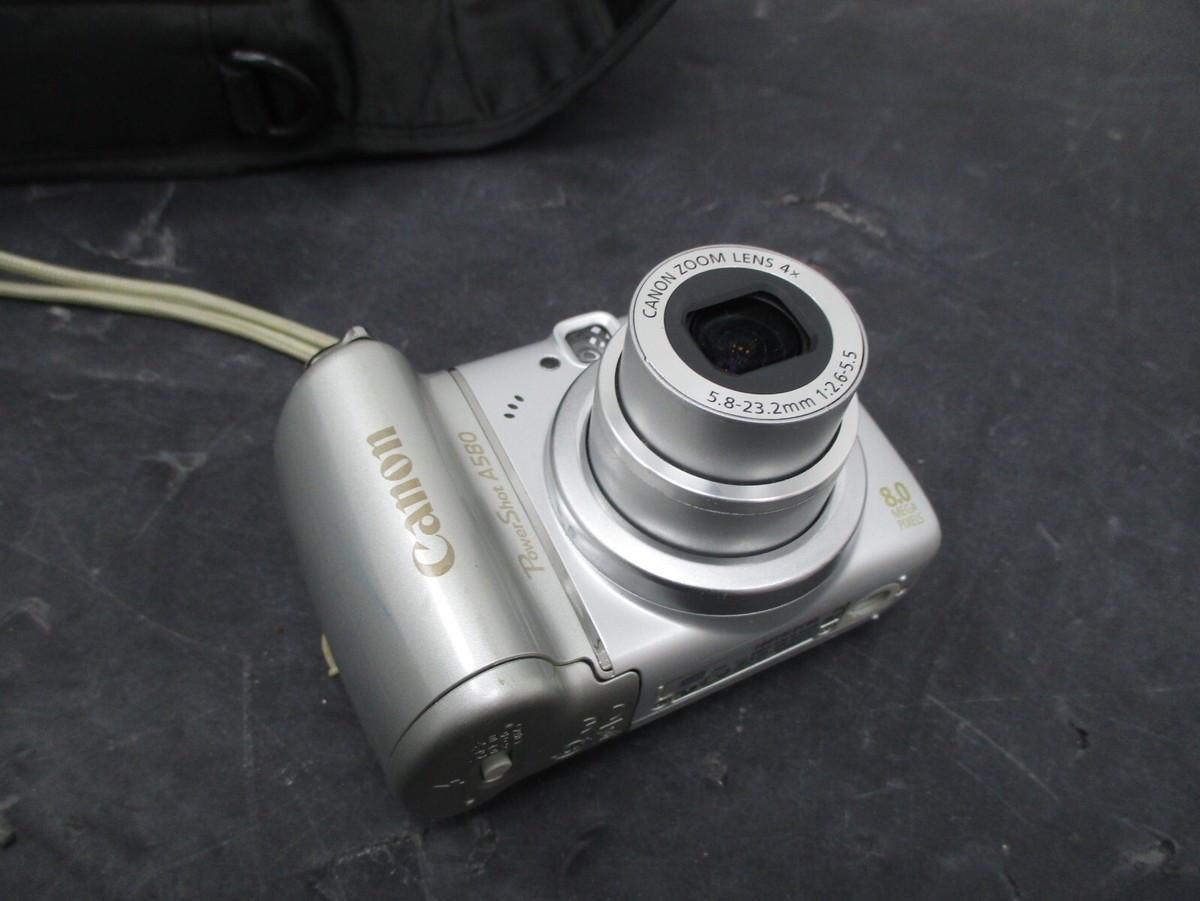 【美品】Canon PowerShot A580 単3電池駆動② コンパクトデジタルカメラ】PowerShot A580 基本情報