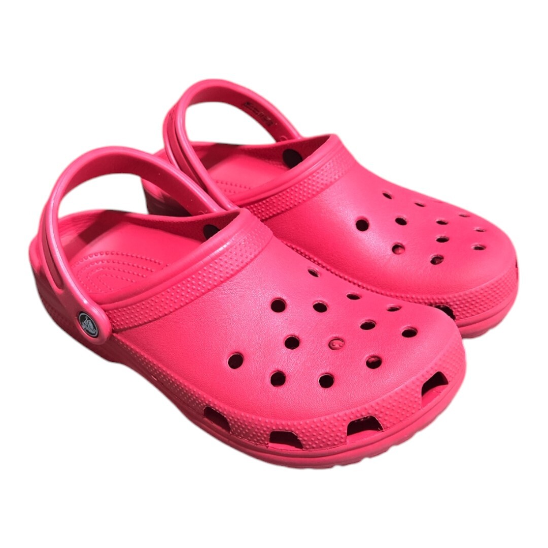 Crocs Adult Classic Clogs Slip-On Shoes Red Unisex M7/W9