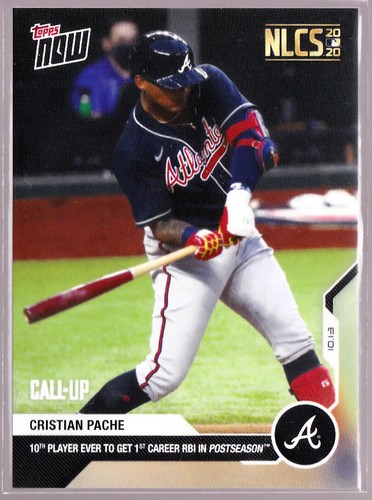2020 Topps Now 409 Cristian Pache