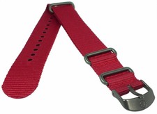 Timex Expedition Indiglo 20mm Cinturino con Passante Tessile IN Rosso TW4B04500