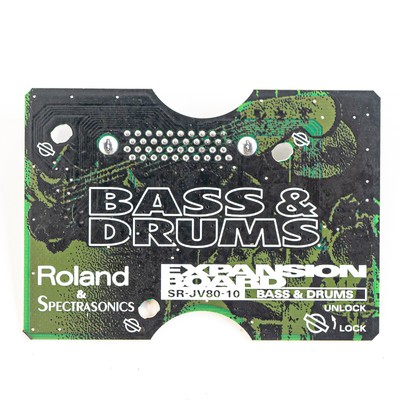 Roland & Spectrasonics Bass & Drums Expansion Board SR-JV80-10 for 