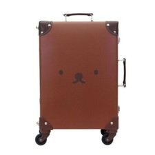 Miffy face design Valigia baule borsa da trasporto marrone HAP3110-44 23L H54...
