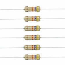 10 Pack~100PACK 5% Tolerance 1/4W 4.7k Ohm Ω 0.25 Watt Carbon Film Resistor