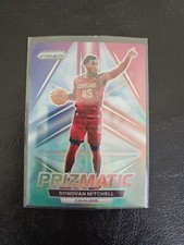 2022-23 Panini NBA Prizm Basketball Silver Prizmatic #3 Donovan Mitchell Cavs