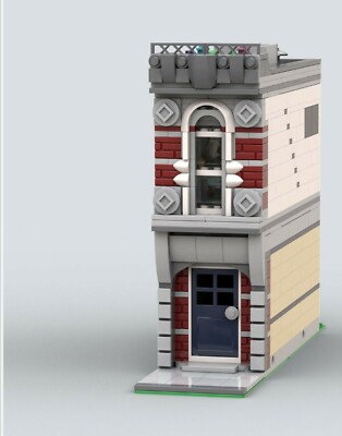 Lego Creator modular house INSTRUCTIONS Moc wide house