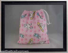 Gymnastics Leotard Grip Bags / Precious Poodles Gymnast Birthday Goody Bag