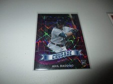Akil Baddoo 2021 Panini Chronicles Crusade Purple Velocity Prizm RC #14
