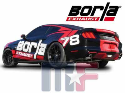 Borla S-Type Auspuff 2015-17 Ford Mustang GT 5,0L Edelstahl Sportauspuff