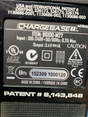 Nyko Xbox One Charge Base Station 86100-M27 Changing Base Only No Batteries - Picture 3 of 3