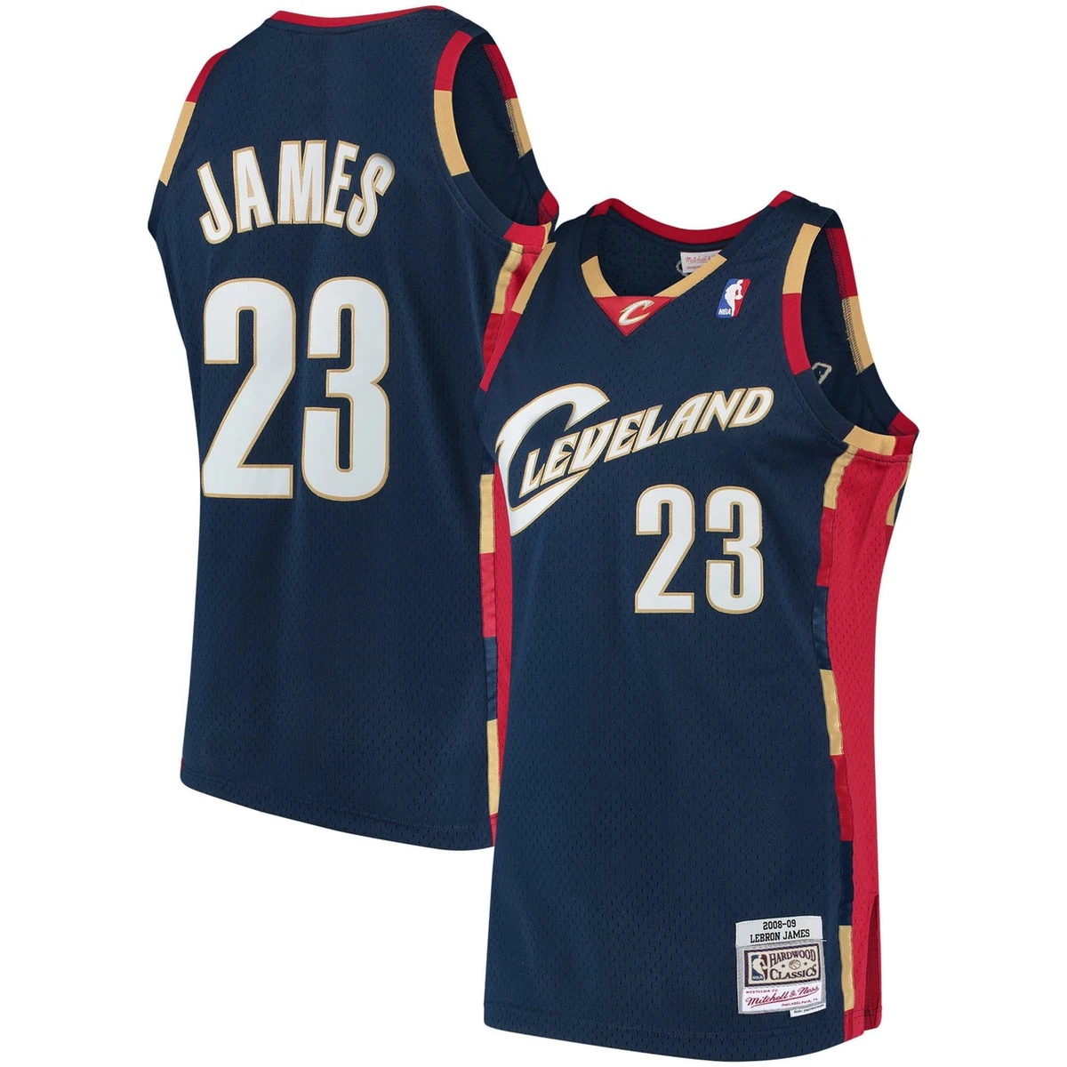 Cleveland Cavaliers Jersey Lebron James 2008 09 HWC Alternate Swingman