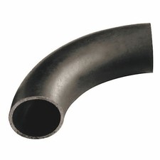 Schweißbogen 90 Grad lang 42,4 mm 1 1/4" DN 32 schwarz Rohrbogen Stahlrohrbogen