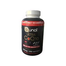 Qunol Ultra CoQ10 100 mg 150 Softgels New Sealed EXP 01/2028