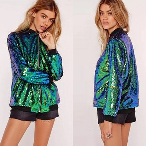 sequin festival jacket