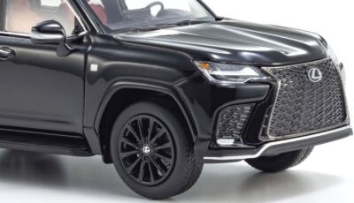 Kyosho Original 1/43 Lexus LX 600 F SPORT (Black F/Export -only