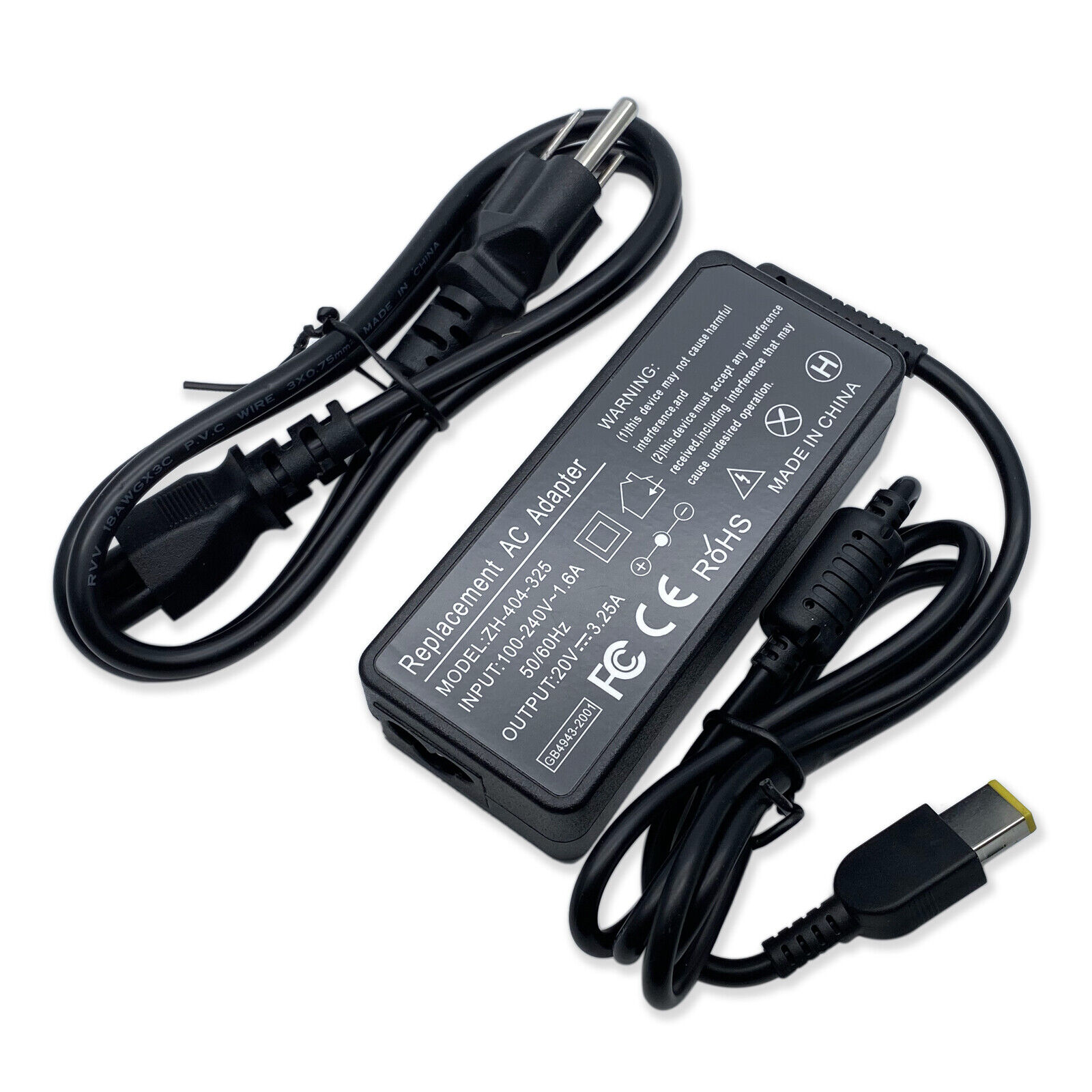 AC Adapter Charger For Lenovo ThinkPad X1 Carbon 3rd Gen 20BS002WUS  20BS003AUS | eBay