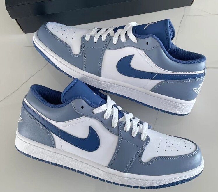Nike Air Jordan 1 Low cut Men's and Women's Casual Shoes Sports Shoes 553558-414