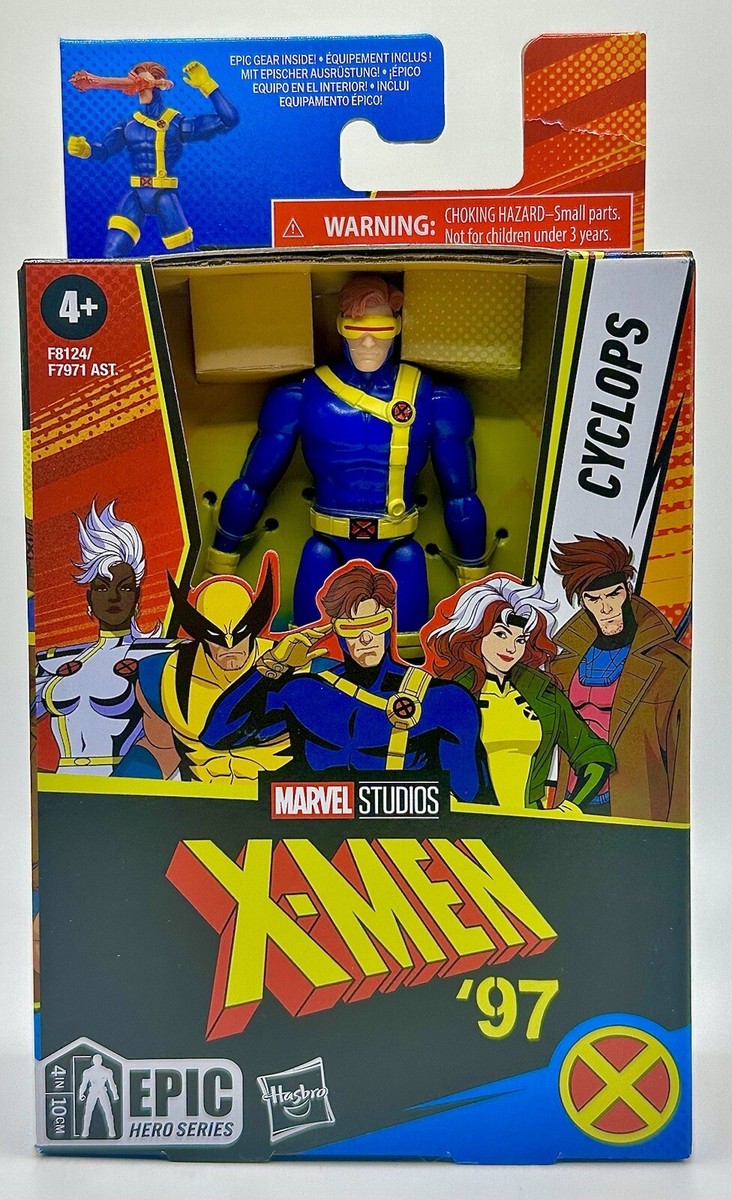 Hasbro Epic Hero X-Men '97 Series CYCLOPS 4” Action Figure