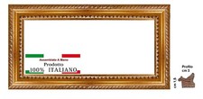 Cornice Oro, lavorata, in legno, per foto,stampe,poster,diplomi - Spess. cm 3
