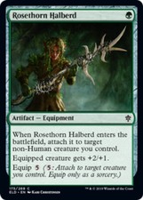Throne of Eldraine - Rosethorn Halberd - Foil
