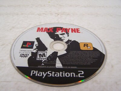 Max Payne (PS2, 2001) Disc Only