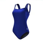 TYR SPORT Sonoma Square Neck Control Fit Blue 1 pc Swim Suit NEW Womens Sz 8 12