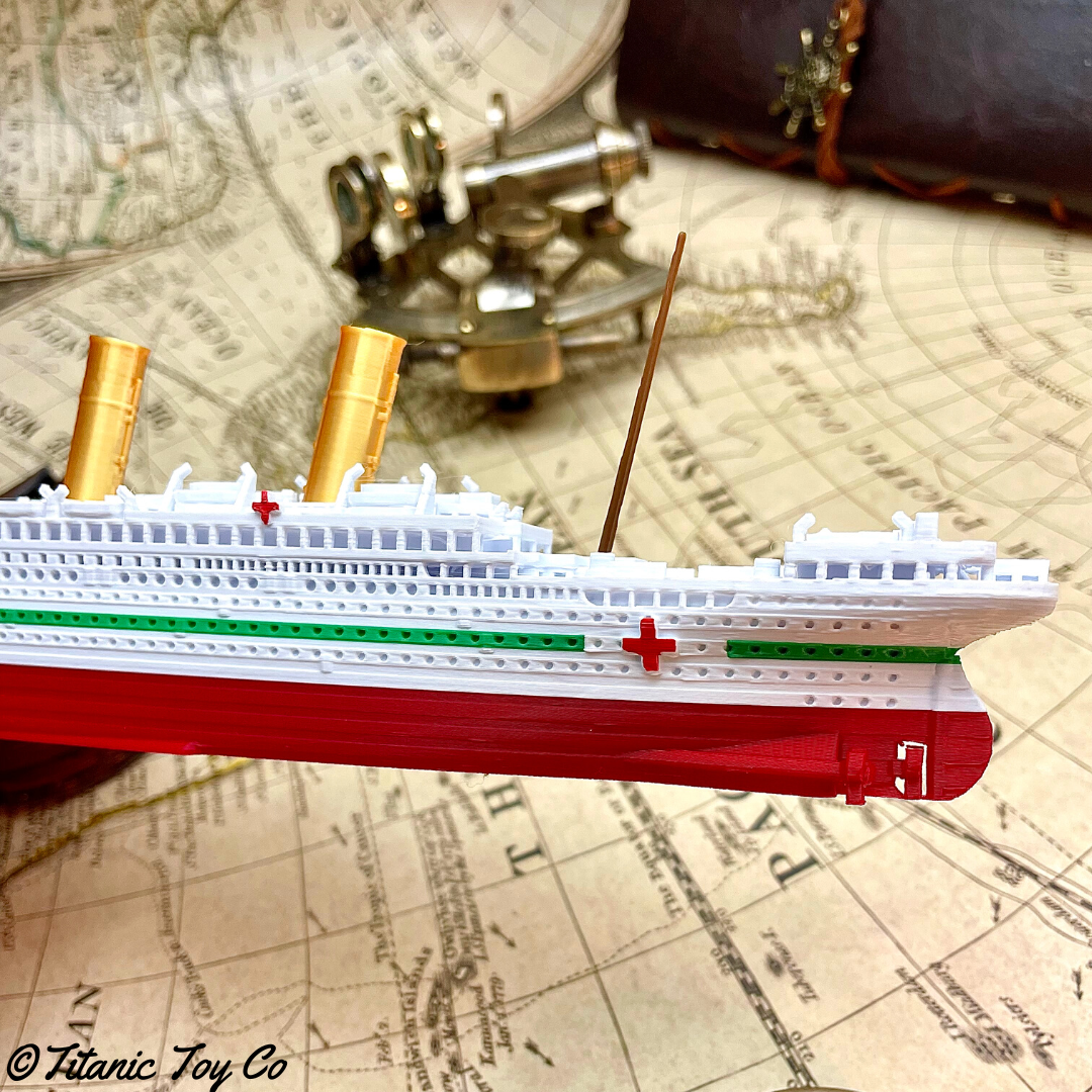 12” HMHS Britannic Model, Titanic Model, Titanic Toy For Kids