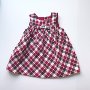 baby christmas plaid dress