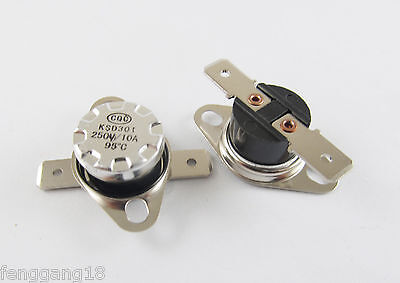 1pcs KSD301 Temperature Controlled Switch Thermostat 55°C N.O Normal Open