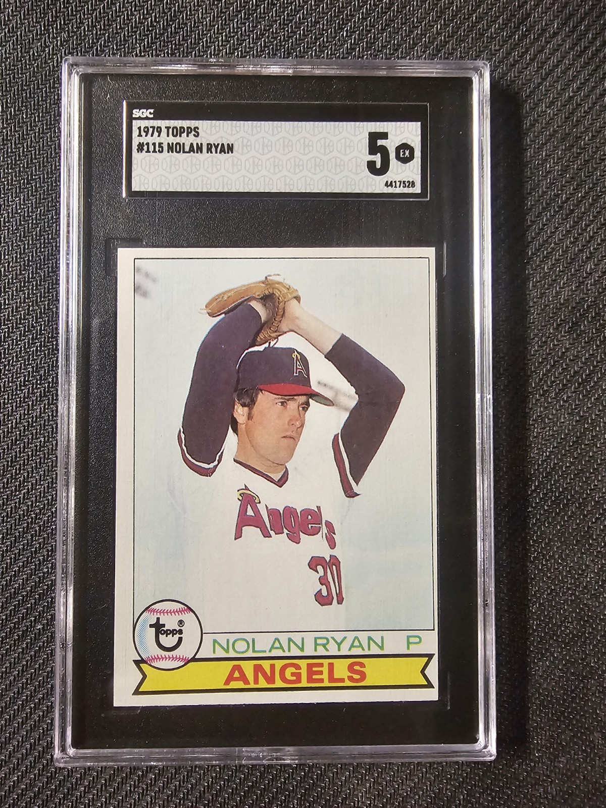 1979 Topps Nolan Ryan #115 SGC 5