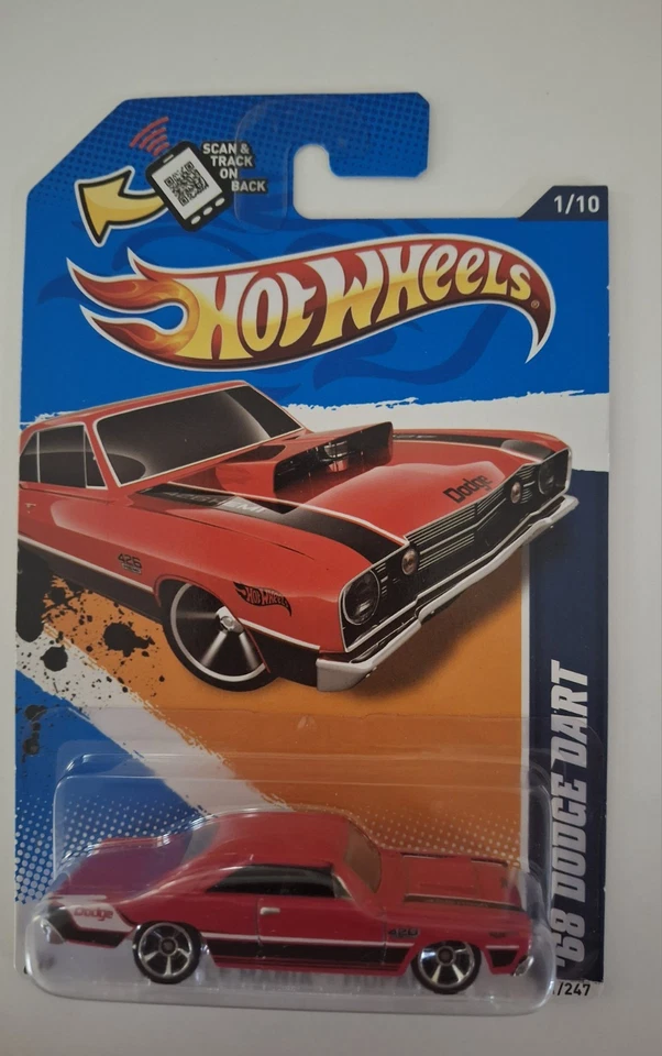 LOTE [10] CARDADO 2012-14 HOT WHEELS 68-69 DODGE VARIACIONES RENDIMIENTO INCL WM Foto 3 de 4