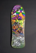 NOS 1988 SIMS Staab Pirate Mini "Tortuga" Vintage Skateboard Deck