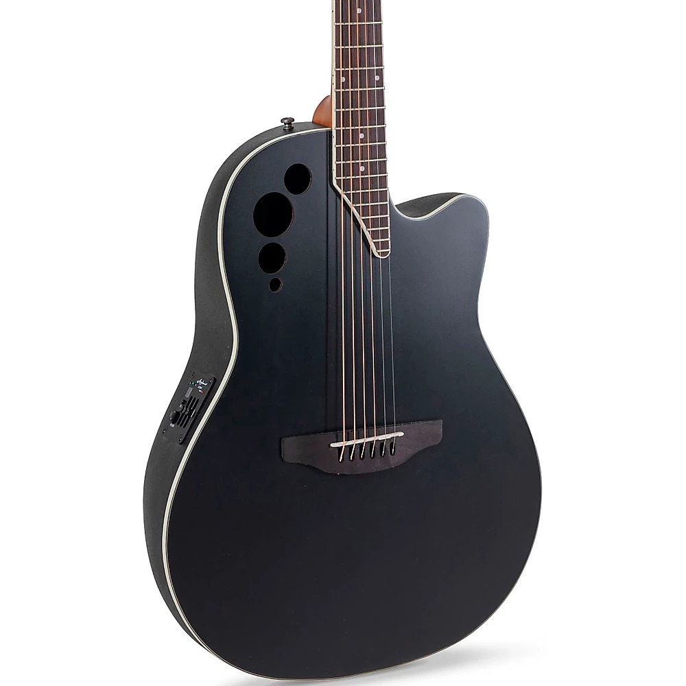 Applause AE44 Traditional Series Mid-Depth Acoustic-Electric Guitar Black 64990₽