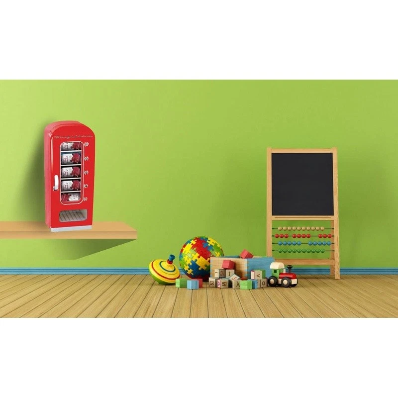 Mini Beverage Cooler Dispenser Retro Fridge Vending Machine 12V Thermoelectric - Image 4 of 4