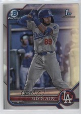 2022 Bowman Chrome Prospects Refractor 19/499 Alex De Jesus #BCP-164 0c6