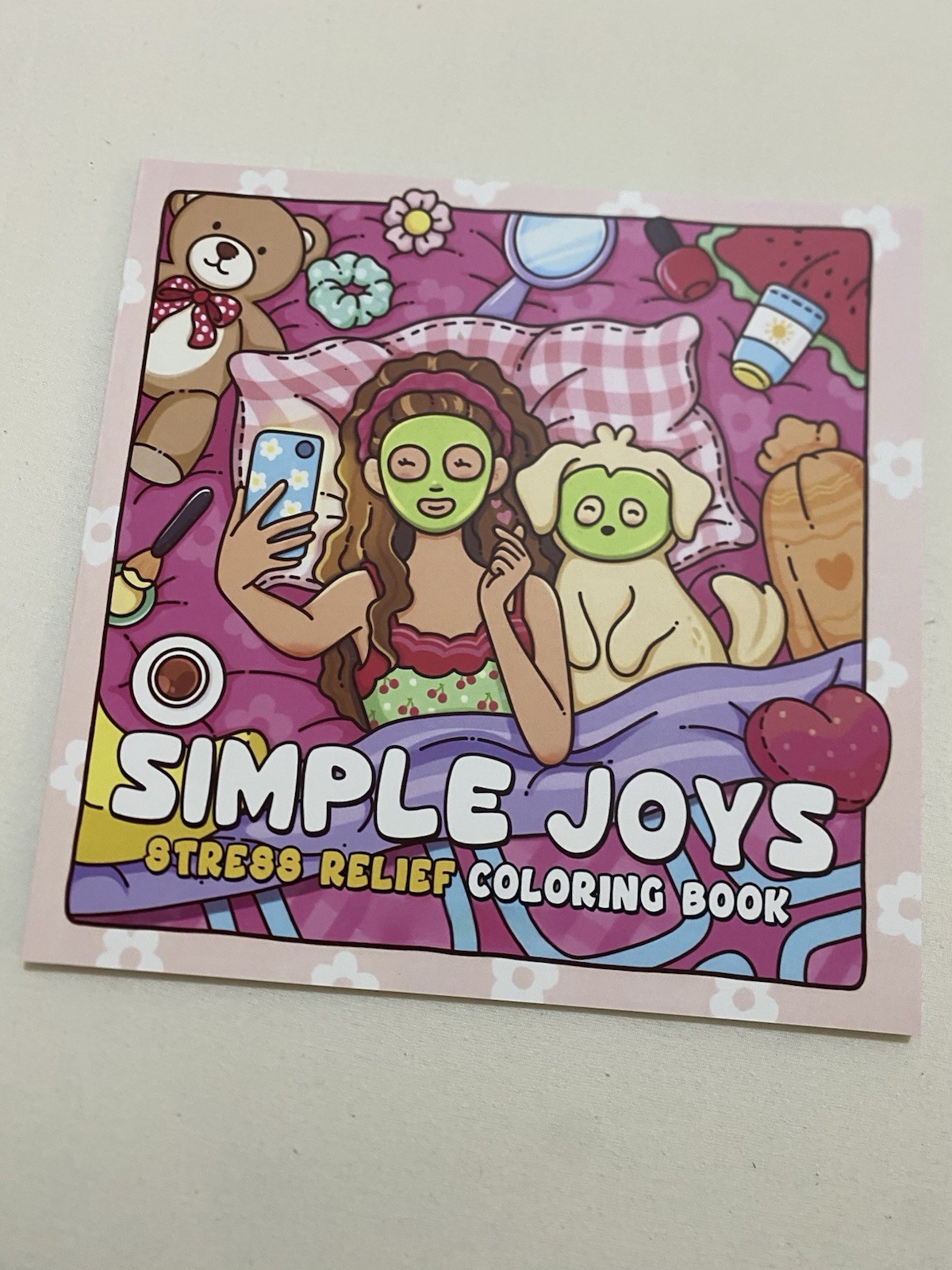 Simple Joys: a Coloring Book for Adults and Teens Featuring Cozy Girl Moments an
