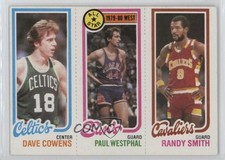 1980-81 Topps Dave Cowens Paul Westphal Randy Smith #59-16-36 HOF 0bt4