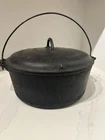 Griswold Cast Iron #10 Fully Marked Dutch Oven w/ Handle