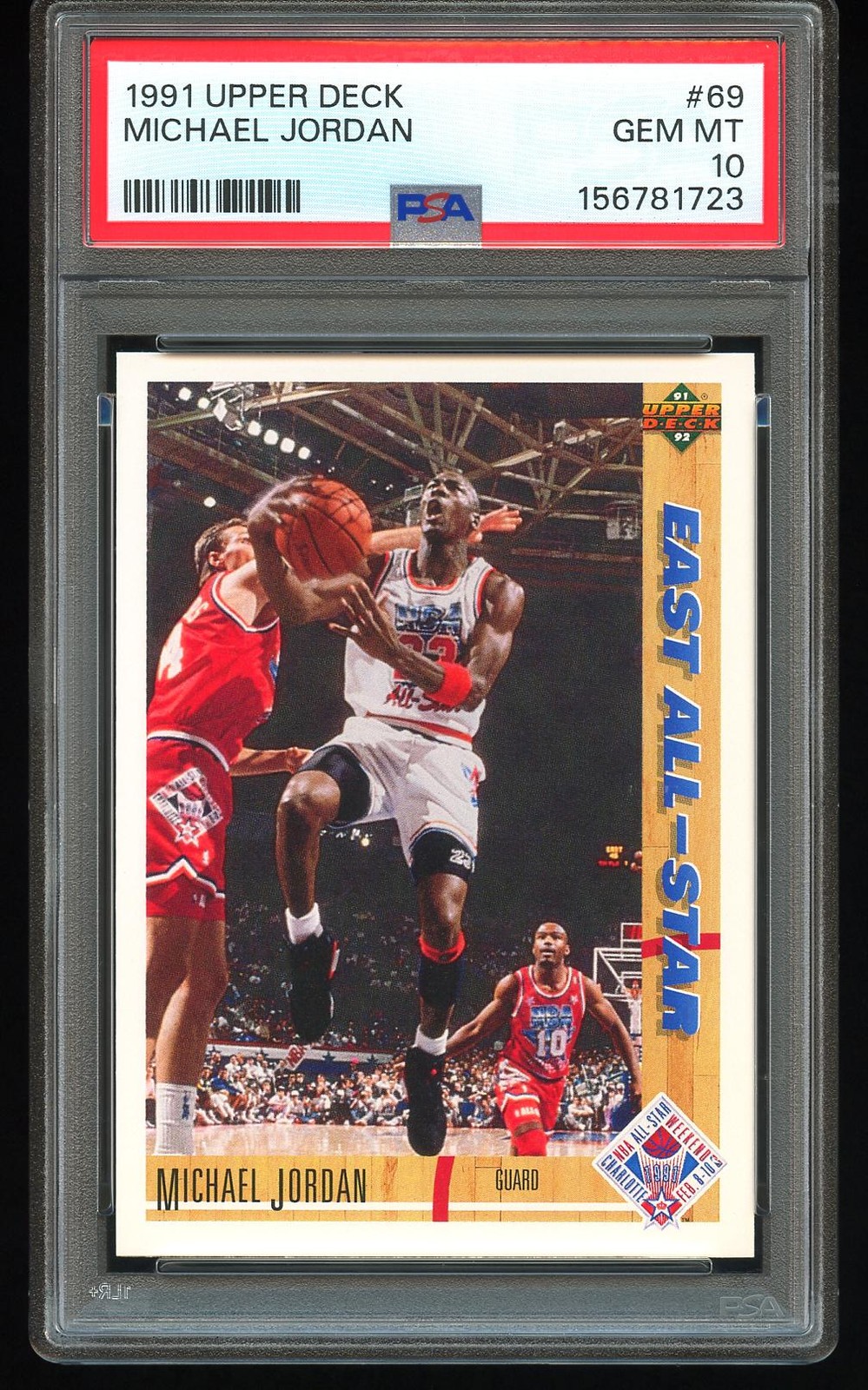 1991-92 Upper Deck - #69 Michael Jordan - PSA 10