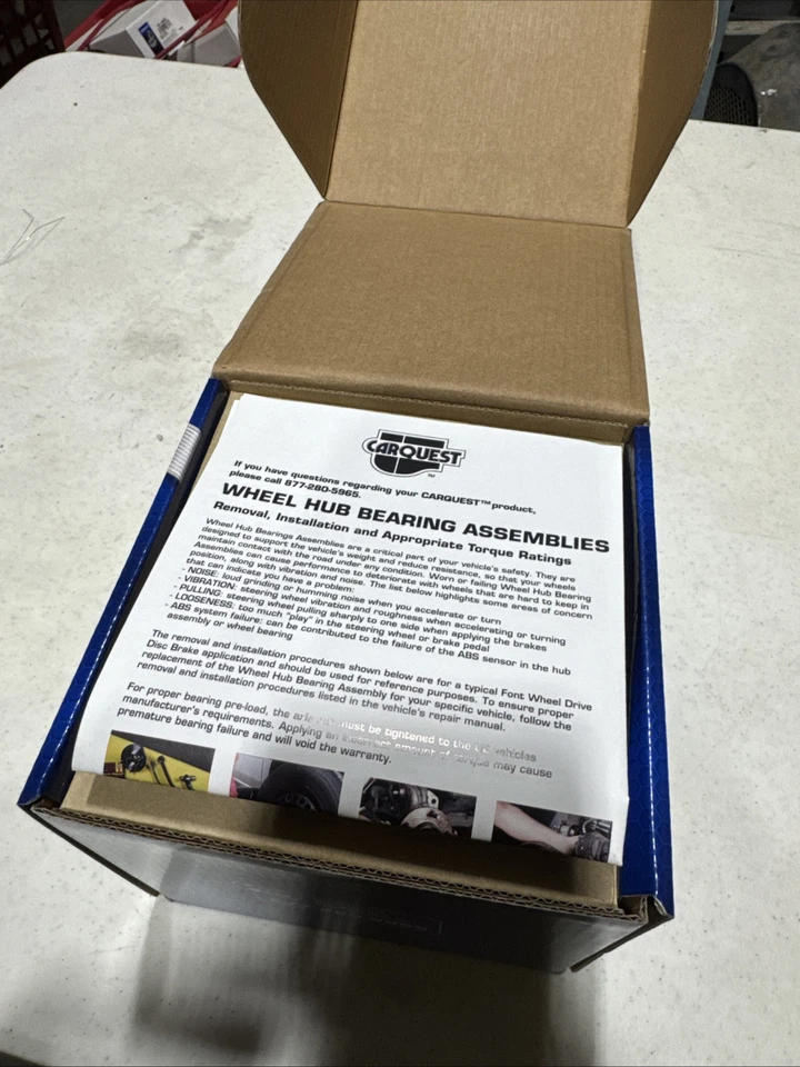 2007 2008 ПОДХОДИТ ДЛЯ INFINITI G35 AWD ПЕРЕДНЕЕ КОЛЕСО СТУПИЦА ПОДШИПНИК CARQUEST 91-556354 - Изображение 3 из 3