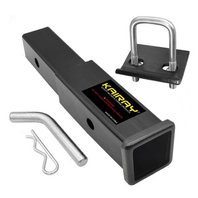 fits 2'' receivers with anti rattle stabilizer, Hitch Extender Anti Rattle...