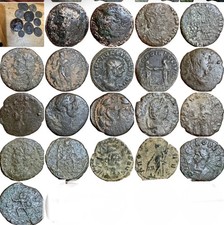 Fantastic Lot Of 10 Ancient Roman Coins