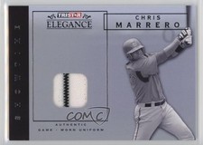 2007 TRISTAR Elegance Showtime Game-Worn Uniform Chris Marrero #ST-CM uk2