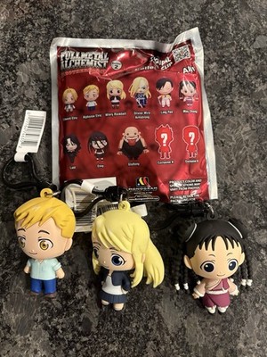 Fullmetal Alchemist Series 2 Monogram Alphonse May Chang Winry Rockbell LOT 3 