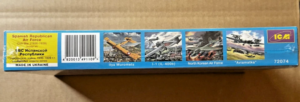 Aeronautica Repubblicana Spagnola I-15bis & I-16 Guerra Civile 1/72 ICM 72074... - Immagine 3 di 4