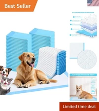 Multi-Application Dog Training Pads 50 Count - Perfect for Housebreaking Puppies