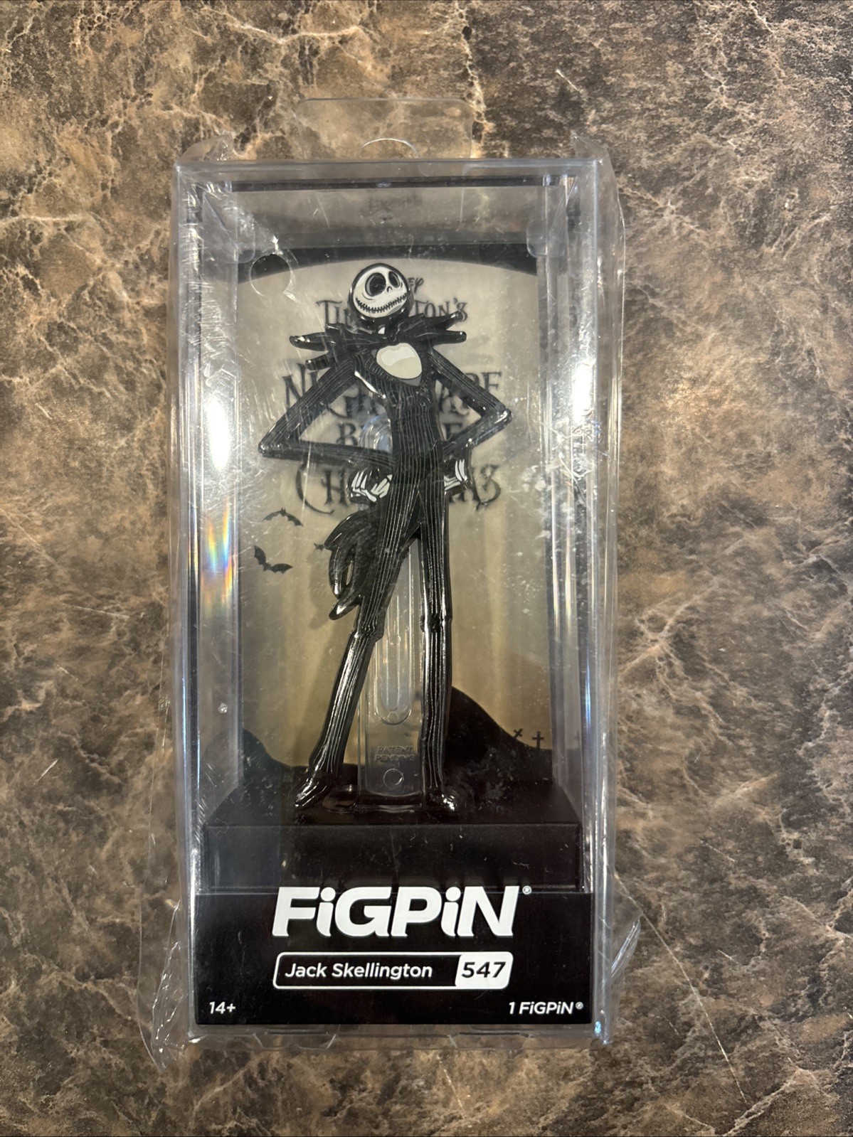 Jack Skellington #547 Disney's The Nightmare Before Christmas FigPin Fig Pin