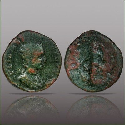 Roman Severus Alexander AE Sestertius Juno Conservatrix RIC 685 Ancient Coin