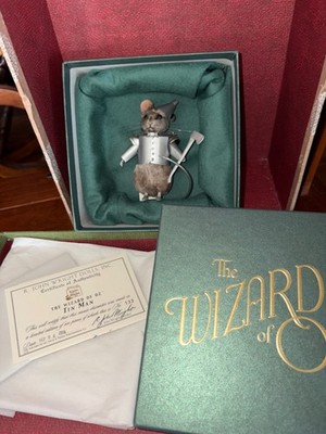 R John Wright  The Wizard of Oz Tin Man  Mouse Mint in Box New