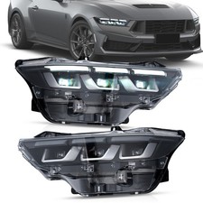 Für Mustang S650 2023-2026 LED-Scheinwerfer mit Animation Sequenziellen Blinkern